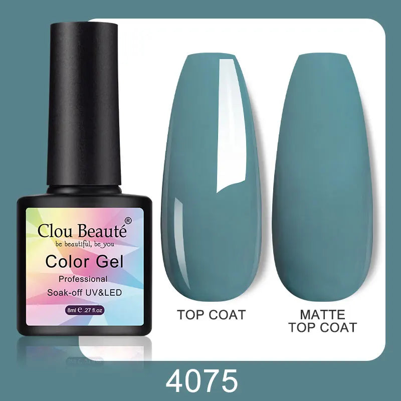 Clou Beaute Color Pop – 8ml Gel Varnish for Bold, Long-Lasting Nail Art (UV/LED Cure)
