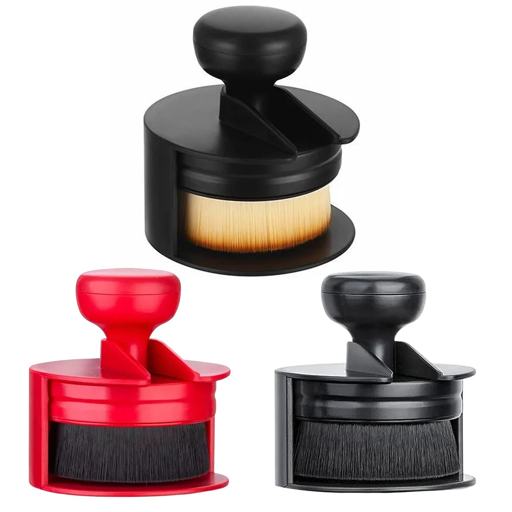 Car Tire Shine Applicator Tire Shine Brush With Stand For Auto Detailing Cleaner Car Wash Brush Wheel Tire Brush 1pcs