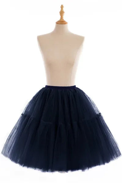 MisShow Women Tutu Short Skirt High Waist Mesh Soft Tulle Skirt Puffy Pettiskirt Prom Ball Gown Party Dance Tutu Dress