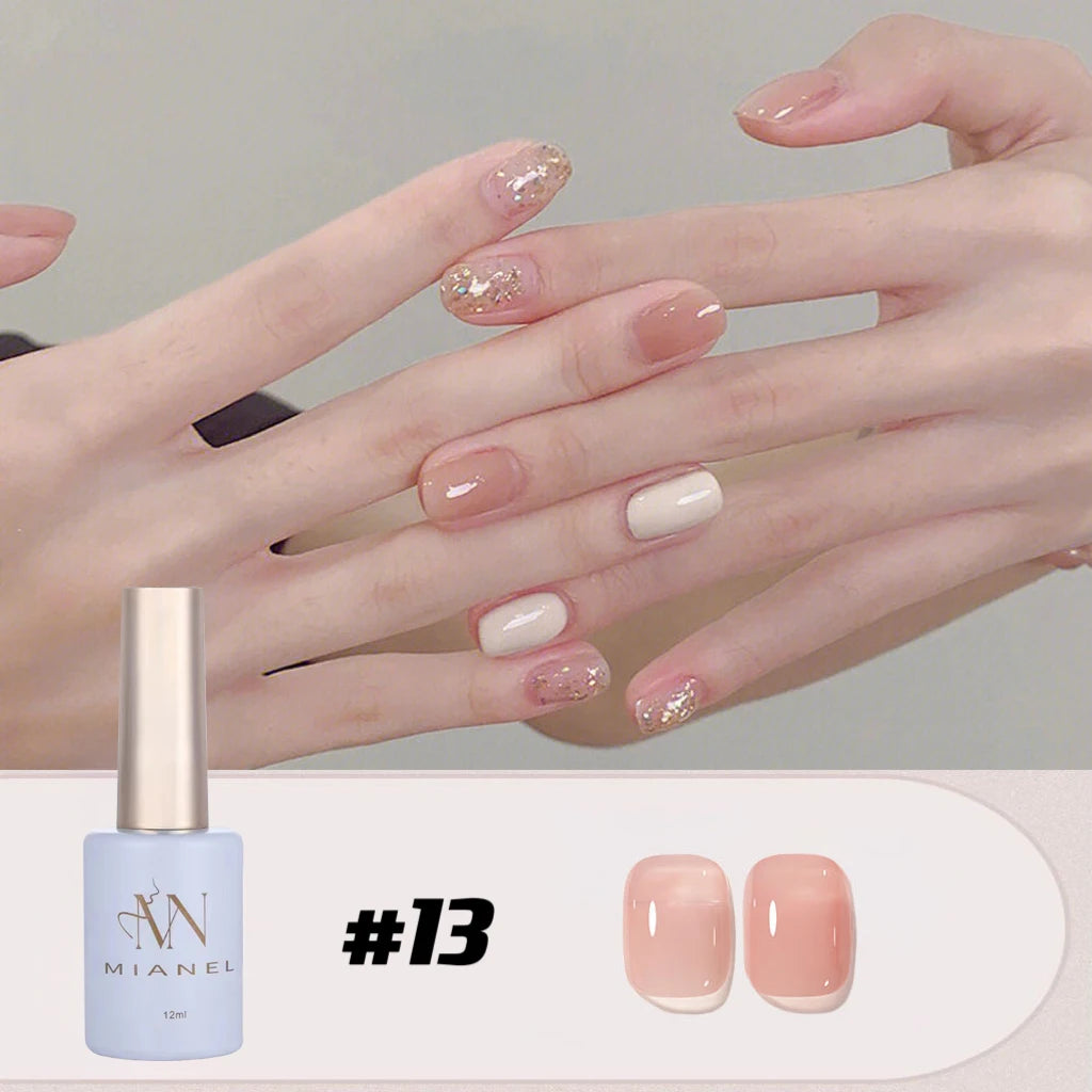 MIANEL 3-in-1 Gel Nail Polish – One-Step Formula for Vibrant Summer Nails