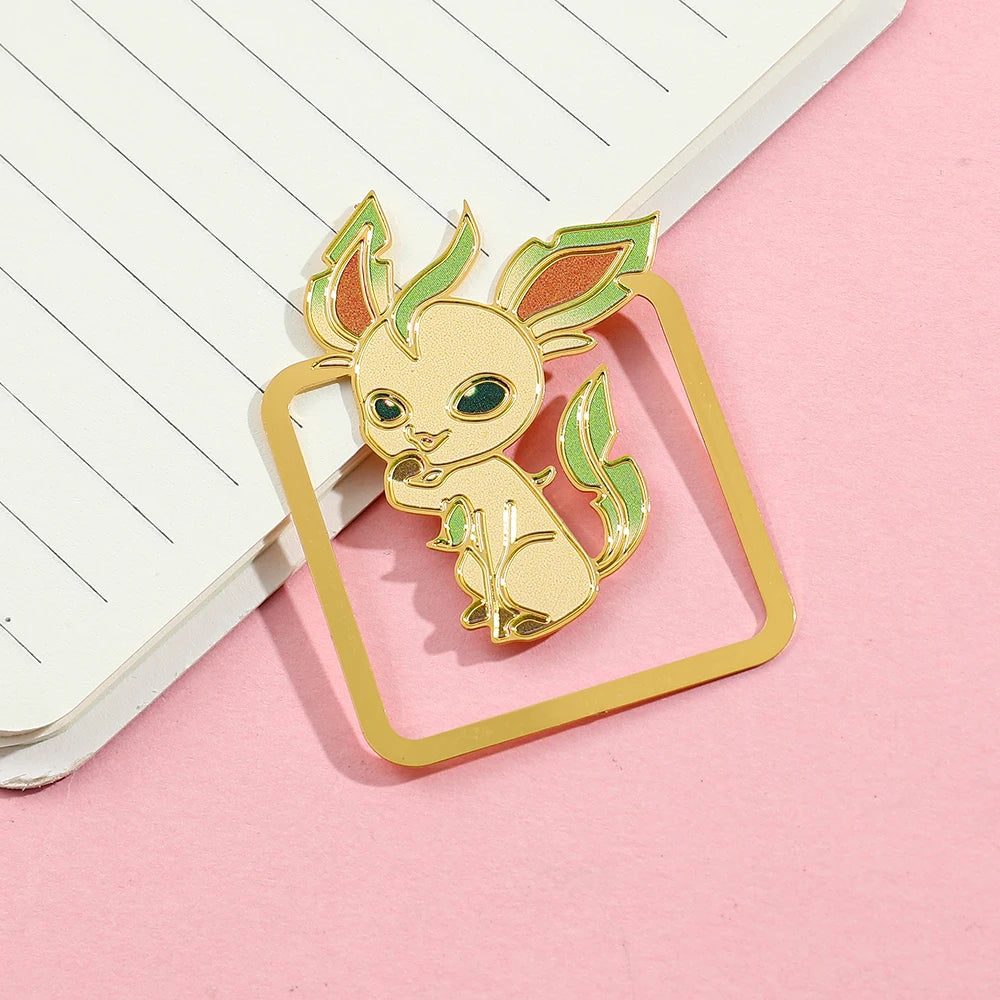 Cute Pokémon Bookmarks – 3D Cartoon Page Markers for Kids, Fans & Stationery Collectors