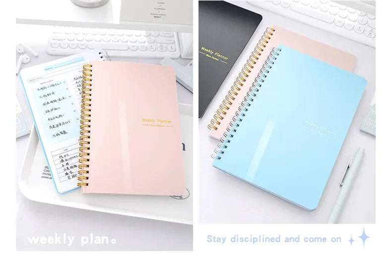 2024 Weekly Planner Agenda Notepad A5 Notebook 52 Weekly Planner Schedule Stationery School Office Supplies Stationery