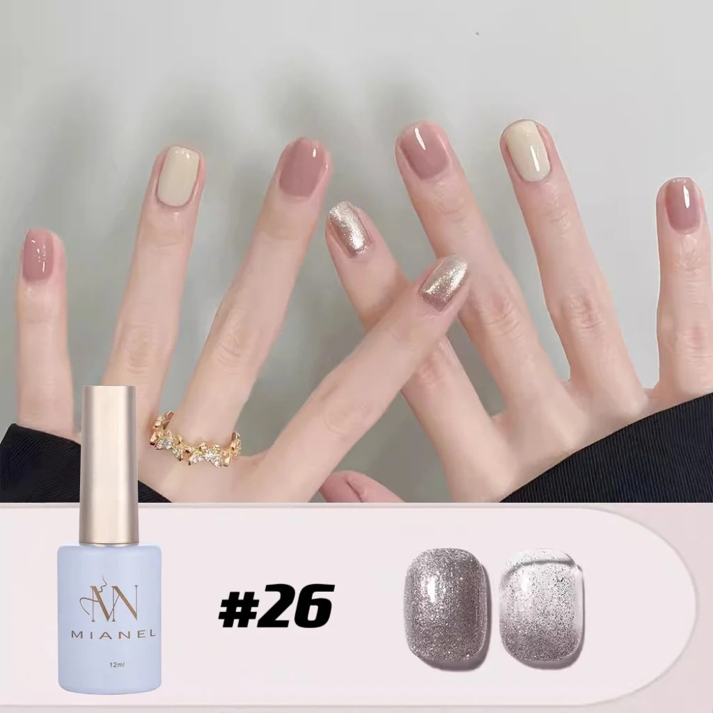 MIANEL 3-in-1 Gel Nail Polish – One-Step Formula for Vibrant Summer Nails