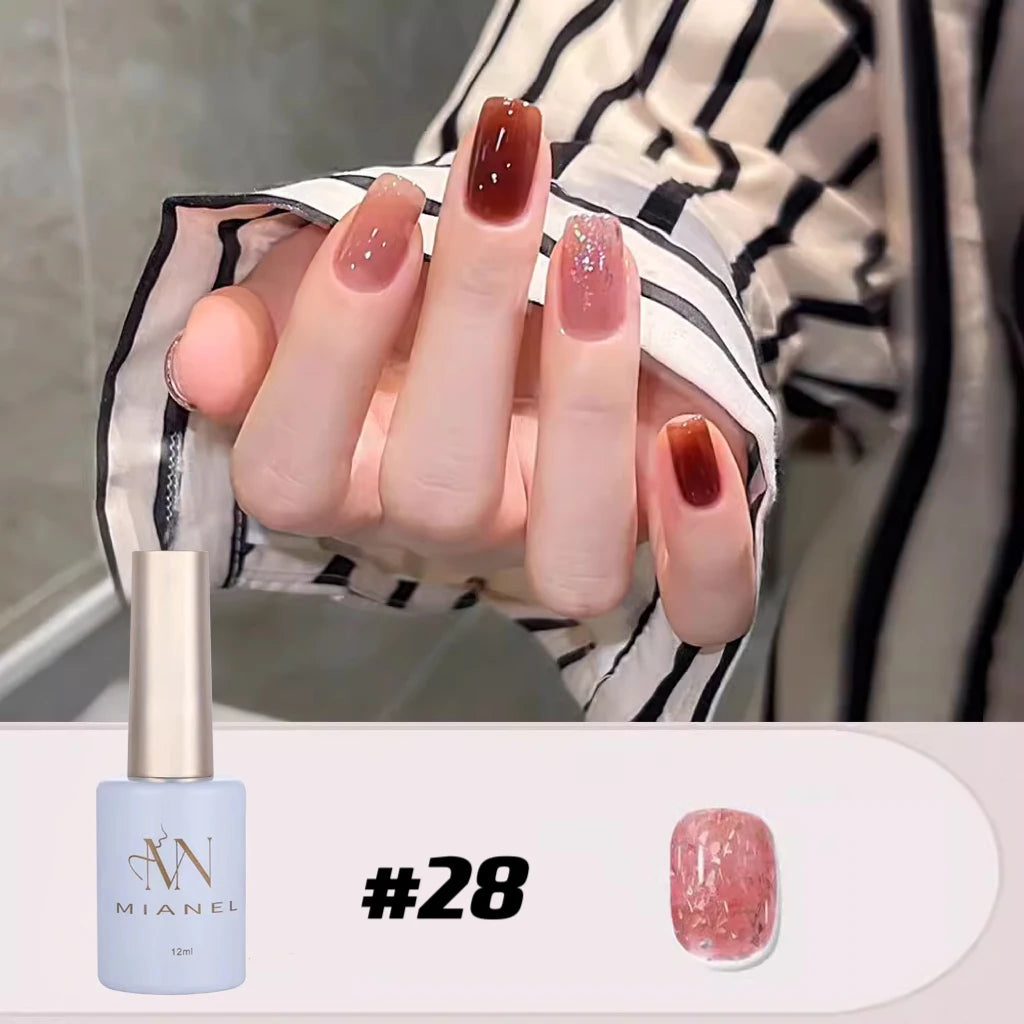 MIANEL 3-in-1 Gel Nail Polish – One-Step Formula for Vibrant Summer Nails