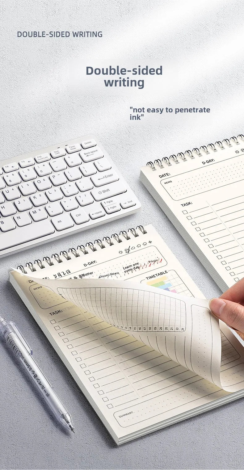 Clearance_Elementary School Student Summer Vacation Daily Planner Notebook_Continuous updates