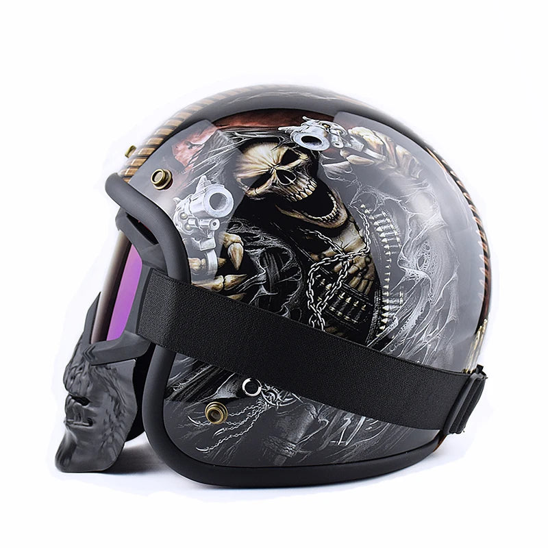 Balaclava Motorcycle Biker Skull Mask Cosplay Breathable Face Shield Military Tactics Mask Riding Motocross Helmet Face Mask Ski