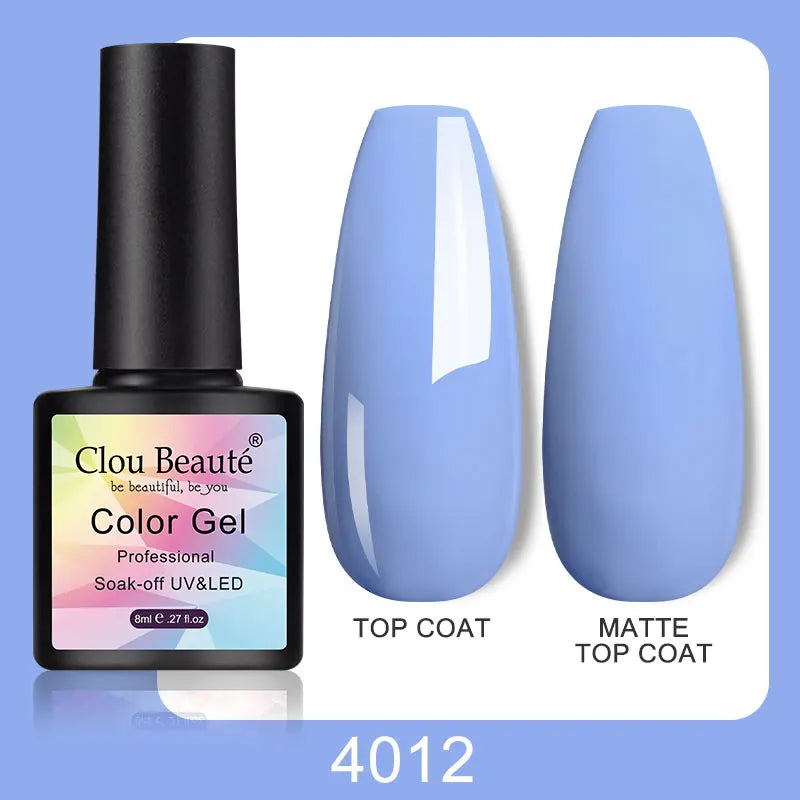 Clou Beaute Color Pop – 8ml Gel Varnish for Bold, Long-Lasting Nail Art (UV/LED Cure)