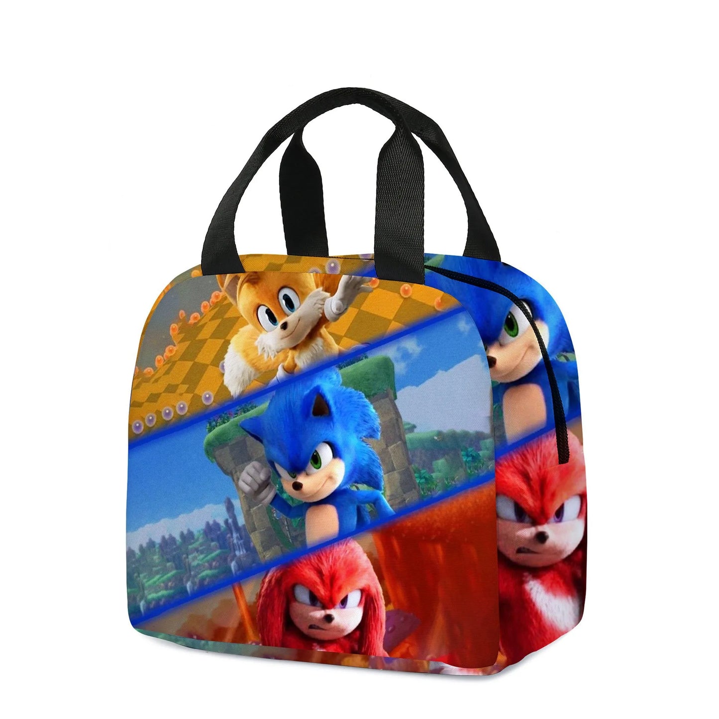 Sonic Speedster School Backpack – Anime Cartoon Schoolbag for Boys & Girls in Primary & Middle School