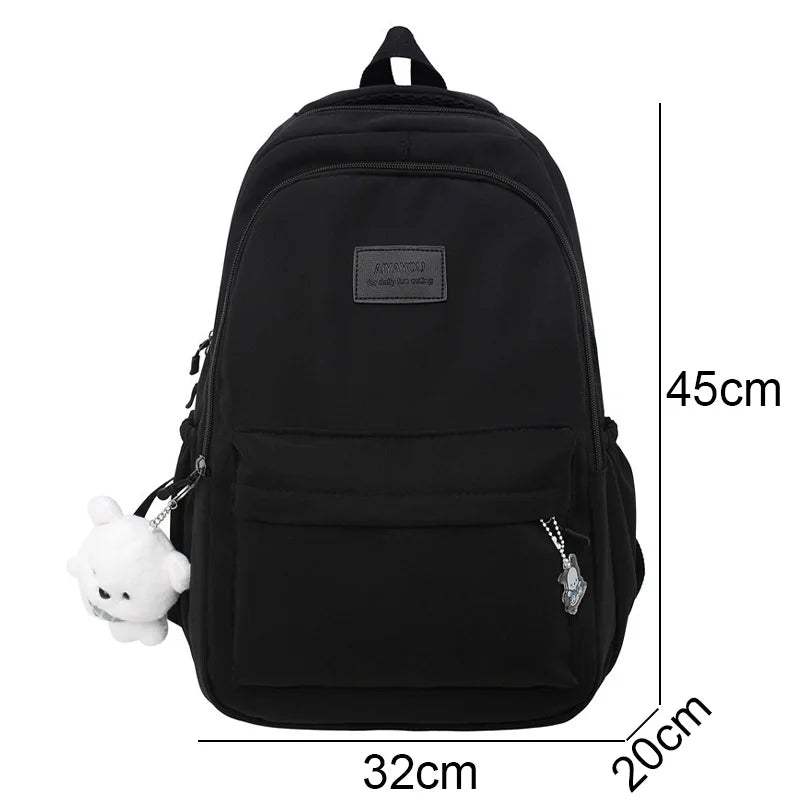 Campus Chic Backpack – Trendy, Waterproof & Totally Study-Ready!