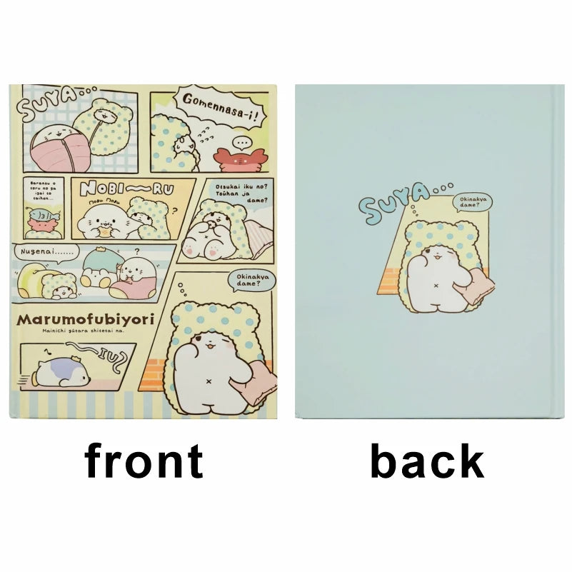 Hello Kitty x Hangyodon A5 Notebook – Full-Color Cartoon Journal with Hard Cover & Kawaii Vibes