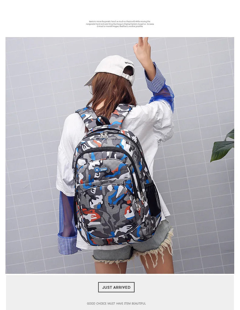 Camouflage Hero Pack – Rugged, Cool & School-Ready!