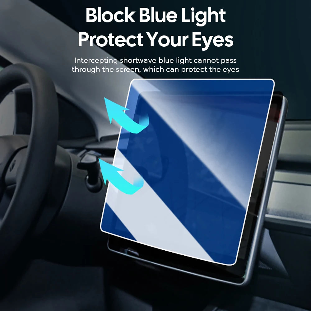 Tempered Glass Film Protector for New Tesla Model Y Launch Juniper 2025 Model 3 Highland 2024  Rear Center Control Protective