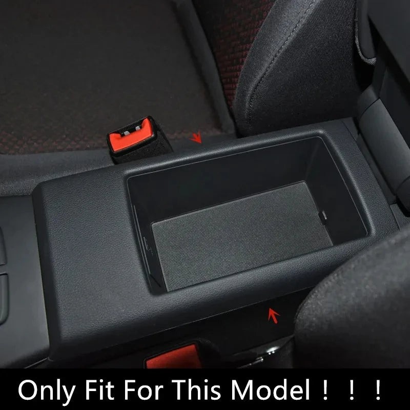 Carbon Fiber Car Styling Central Armrest Storage Box Panel Cover Trim for Audi A3 8V S3 RS3 2014 2015 2016 2017 2018 Accessories