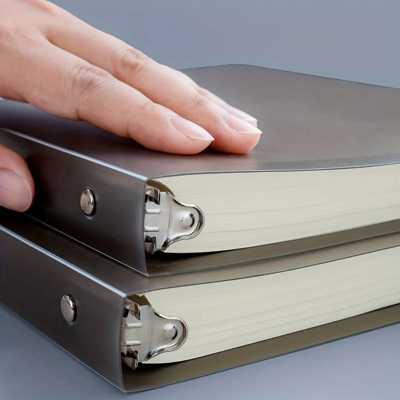 Refillable Kawaii Binder Notebook – A5/B5/A4 Loose Leaf Journal with Divider & Metal Rings for School, Study & Office Supplies