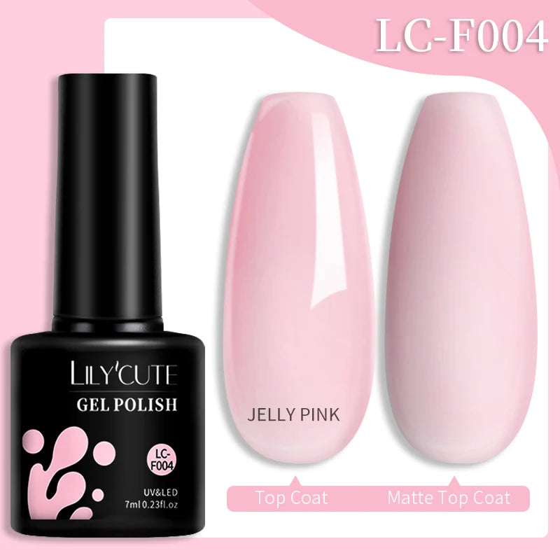 LILYCUTE Color Explosion – 184 Shades of Long-Lasting Gel Polish with Red Glitter Magic