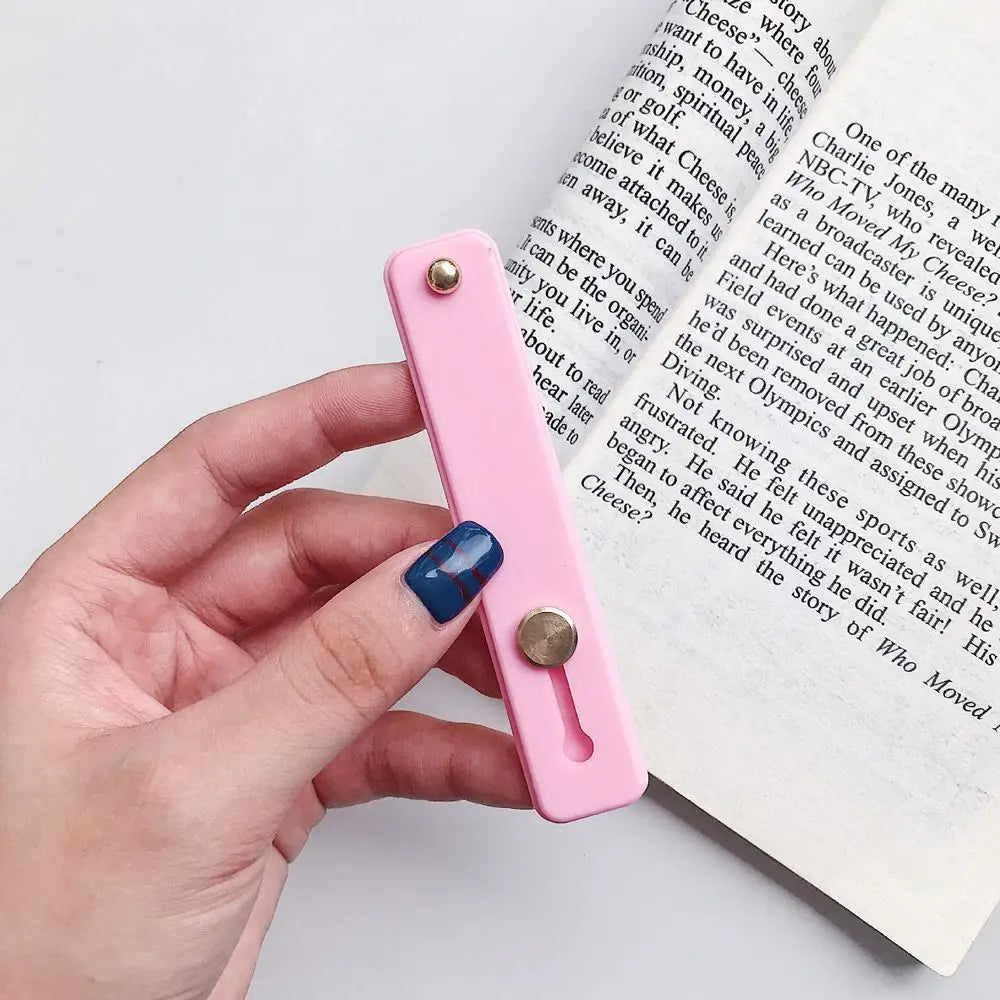 Phone Grip Portable Telescopic Finger Strap Bracket Universal Silicone Phone Finger Ring Holder Grip Stand