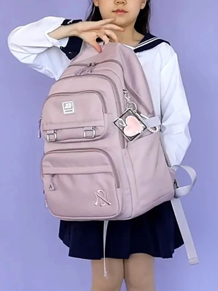 Pink Dream School Bag – Stylish & Spacious Backpack for Girls of All Ages!