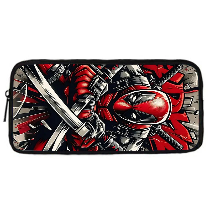 Deadpool Hero Pack – Bold Cartoon Backpack Set for Kids Who Love Action!