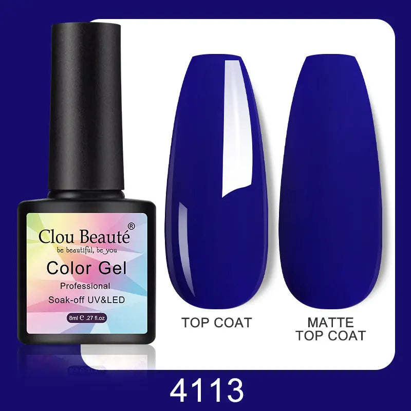 Clou Beaute Color Pop – 8ml Gel Varnish for Bold, Long-Lasting Nail Art (UV/LED Cure)