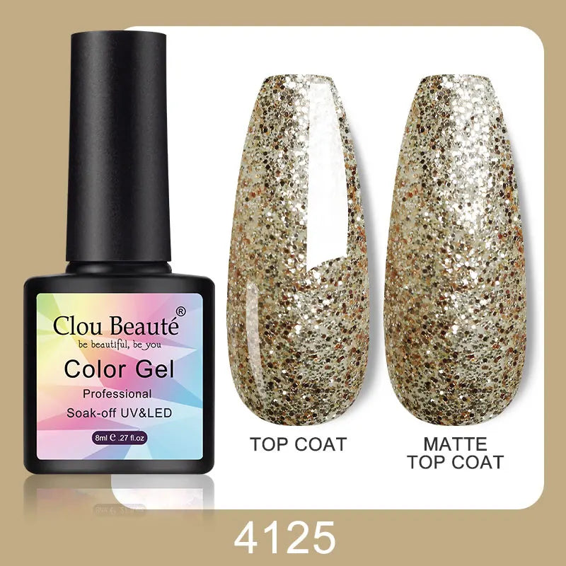 Clou Beaute Color Pop – 8ml Gel Varnish for Bold, Long-Lasting Nail Art (UV/LED Cure)