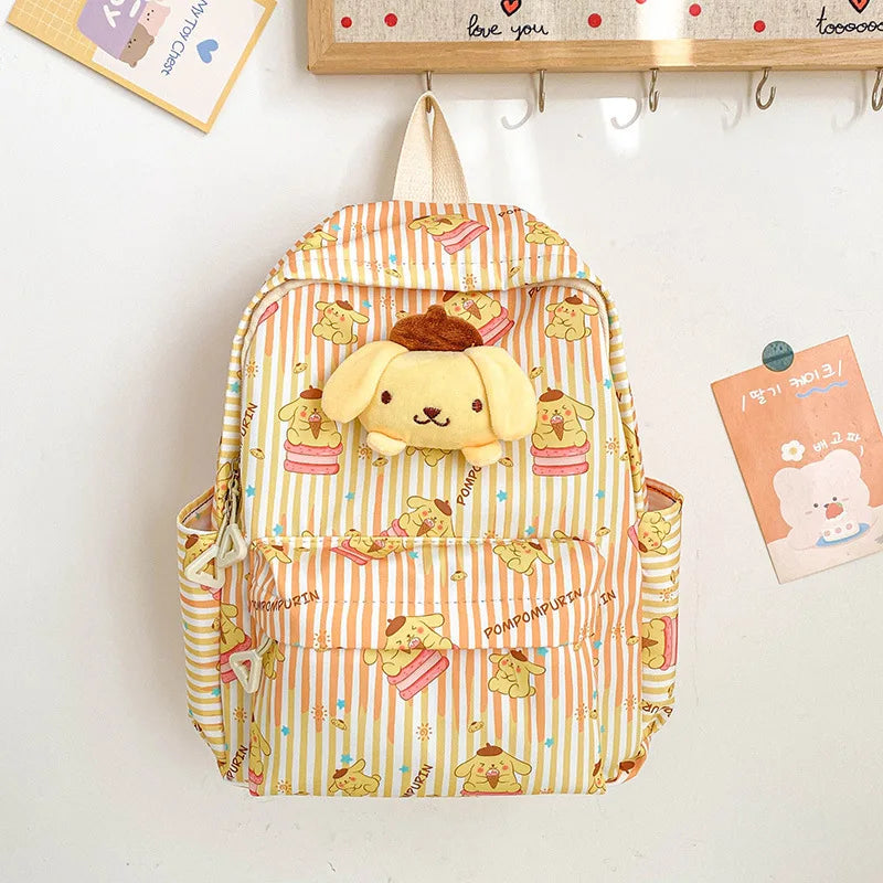 Sanrio Star Squad Backpack – Hello Kitty, Kuromi & Cinnamoroll Cutie Carry for Kids & College!