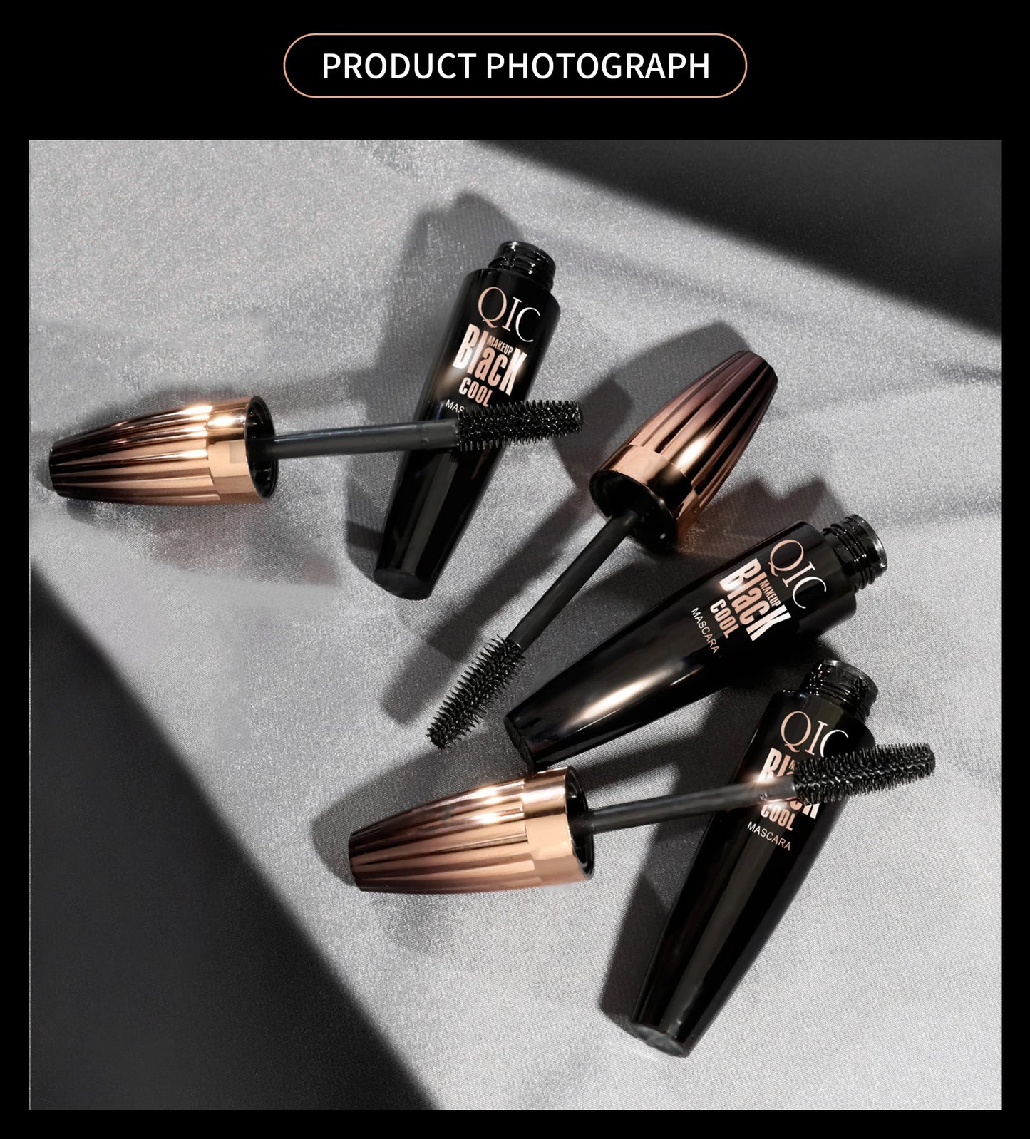 4d Waterproof Lash Mascara Encrypted Long-lasting Thick Curling Smudge-proof Large Eye Makeup Tools Durable Beauty Cosmetics