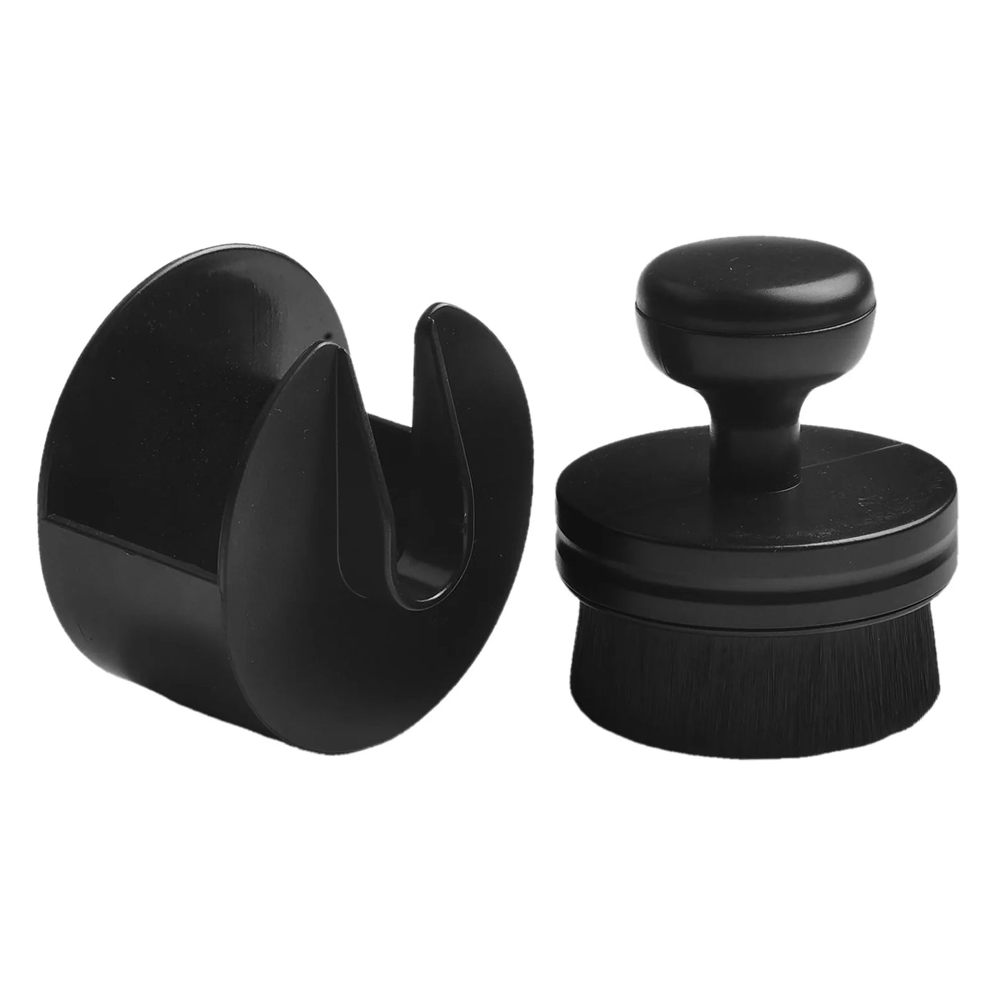 Car Tire Shine Applicator Tire Shine Brush With Stand For Auto Detailing Cleaner Car Wash Brush Wheel Tire Brush 1pcs