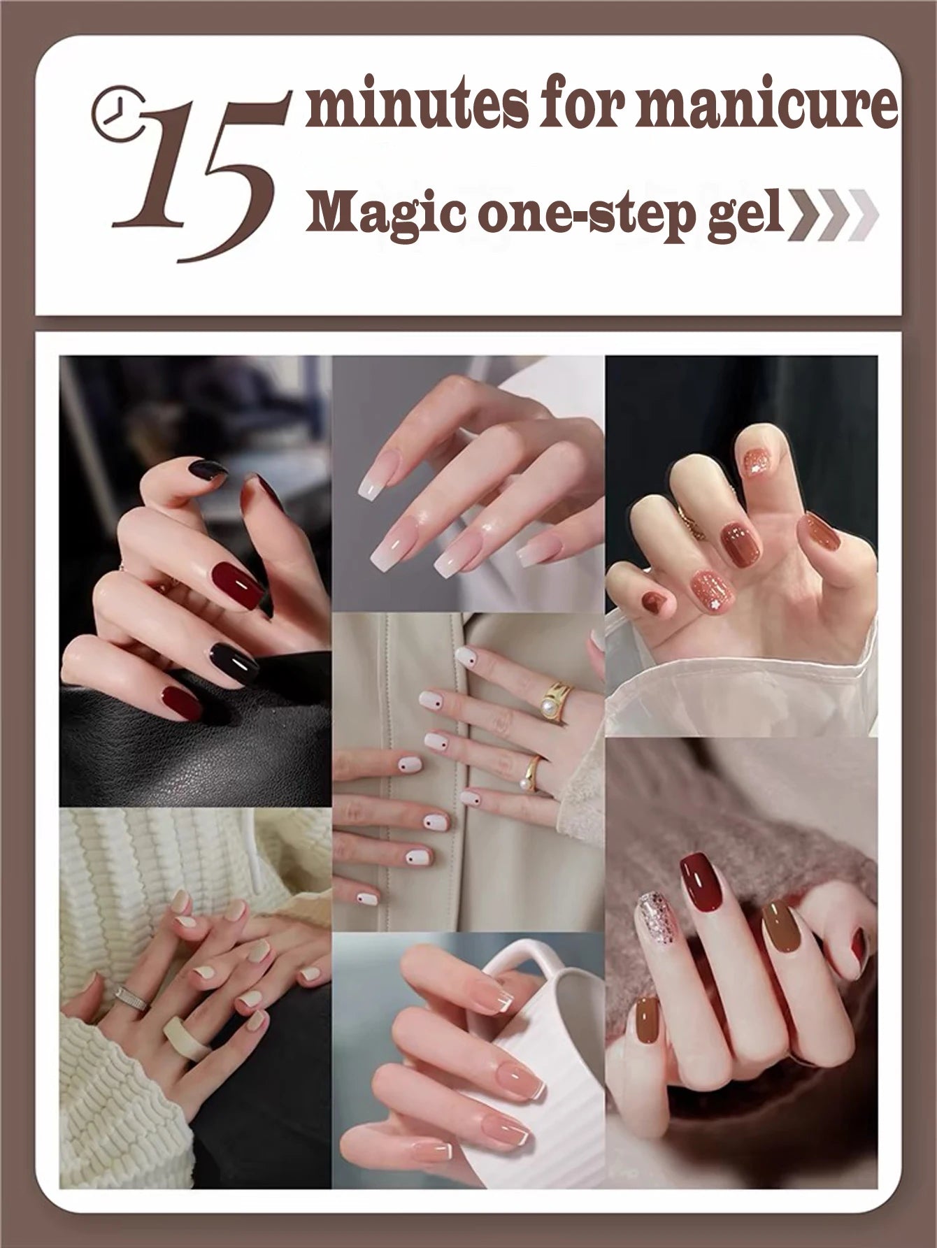 MIANEL 3-in-1 Gel Nail Polish – One-Step Formula for Vibrant Summer Nails