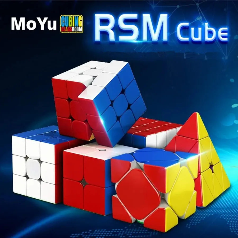 Speed Cube Galaxy – MOYU RS Magnetic Series with Pyramid, Skewb & More