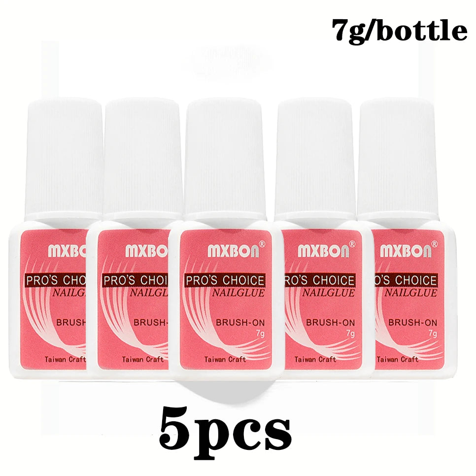 10g Nail Bond Glue – Brush-On Adhesive for Acrylic & Press-On Tips (2–10ml Options)