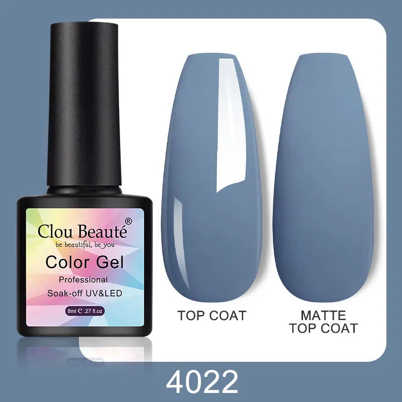 Clou Beaute Color Pop – 8ml Gel Varnish for Bold, Long-Lasting Nail Art (UV/LED Cure)