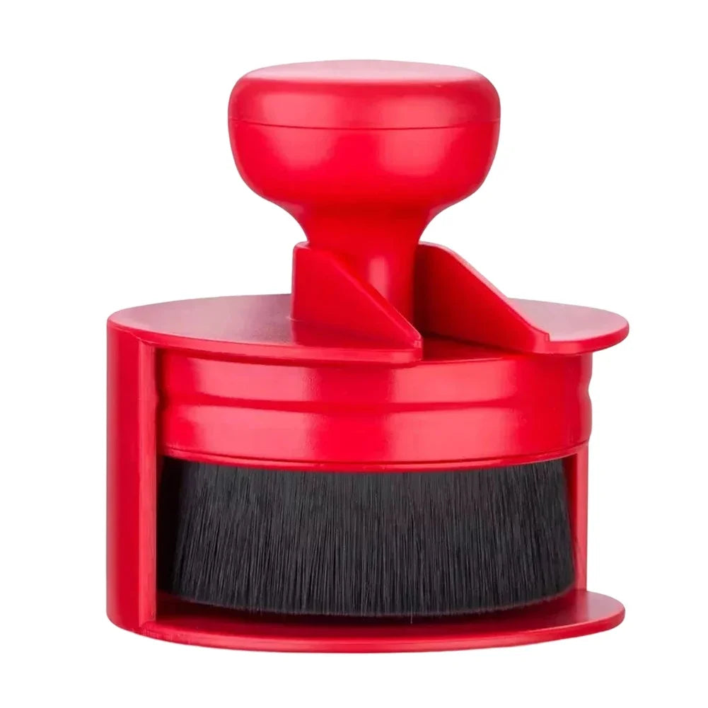 Car Tire Shine Applicator Tire Shine Brush With Stand For Auto Detailing Cleaner Car Wash Brush Wheel Tire Brush 1pcs