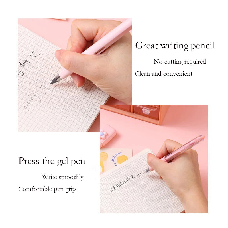 7-Piece Kawaii Korean Stationery Set – Cute Essentials for Students, Office & Study with Souvenir-Style Charm