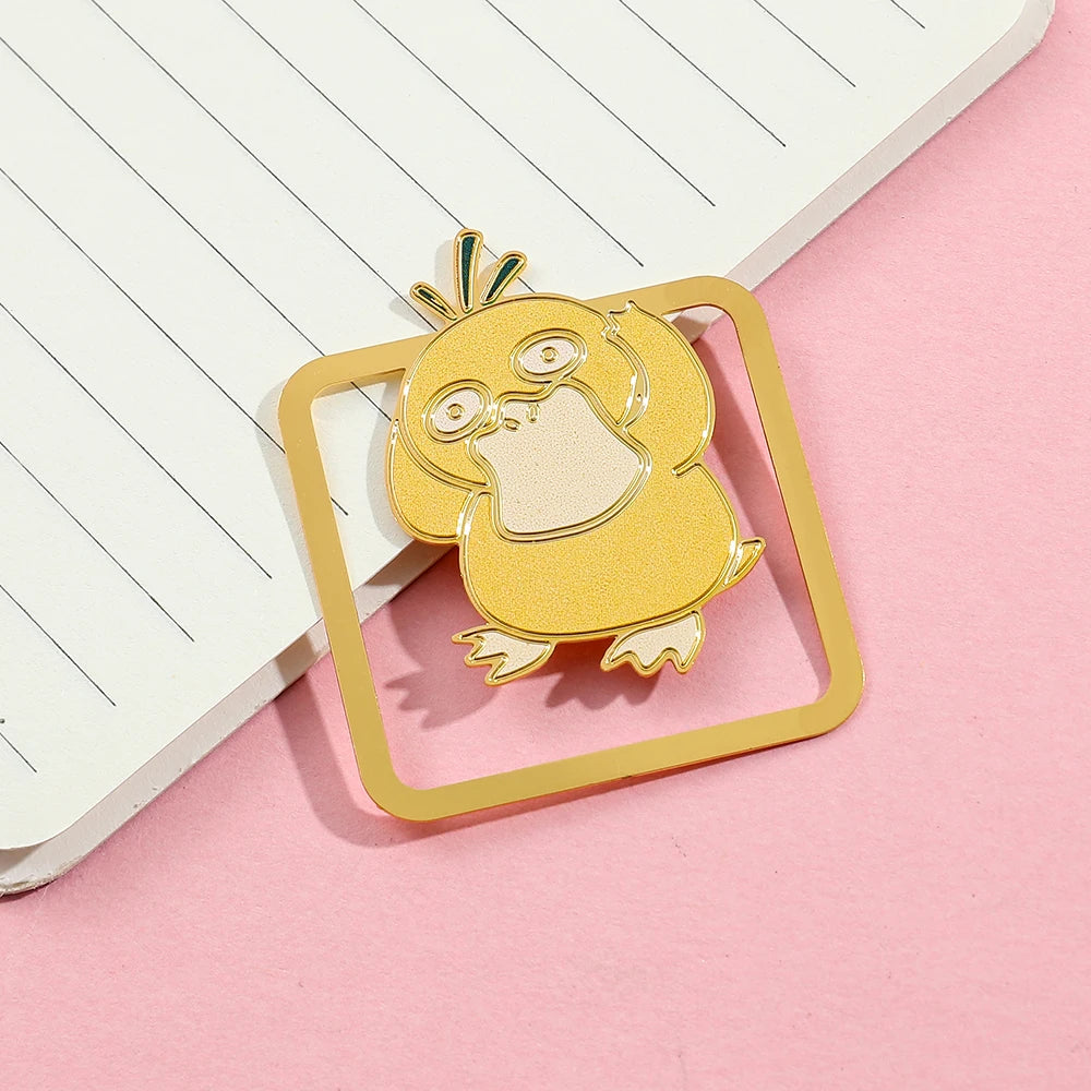 Cute Pokémon Bookmarks – 3D Cartoon Page Markers for Kids, Fans & Stationery Collectors