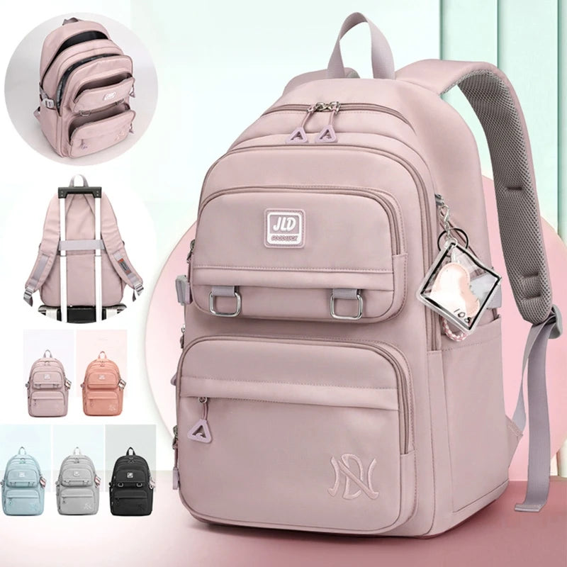 Pink Dream School Bag – Stylish & Spacious Backpack for Girls of All Ages!