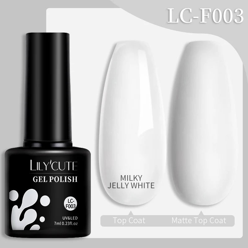 LILYCUTE Color Explosion – 184 Shades of Long-Lasting Gel Polish with Red Glitter Magic