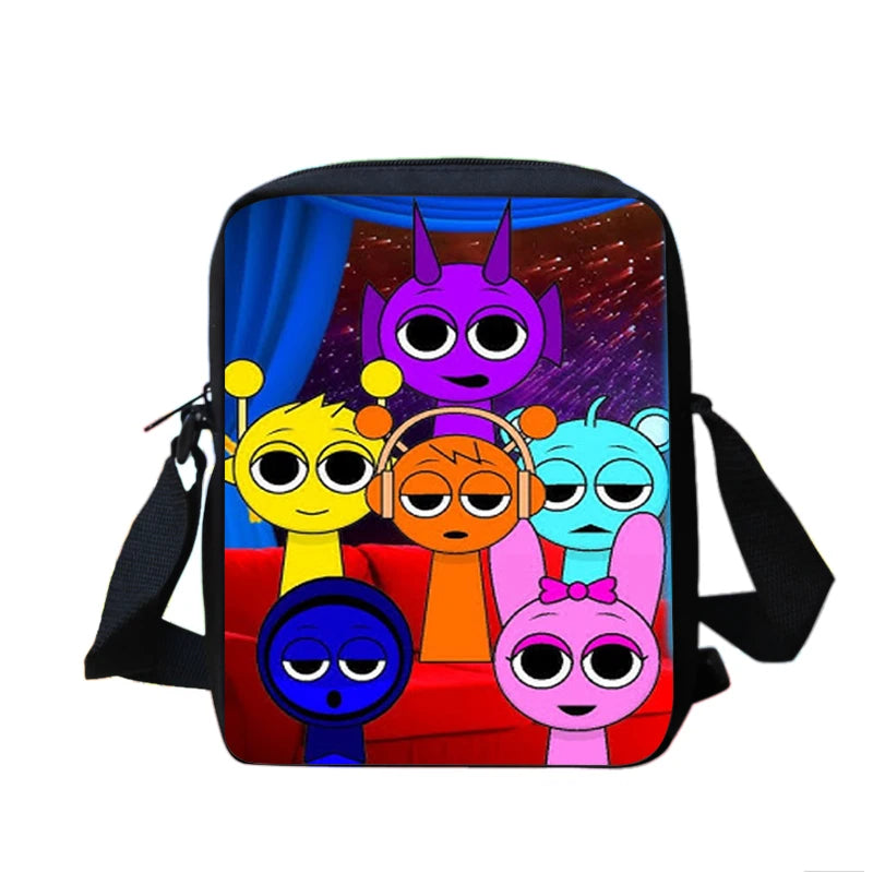 Sprunki Style Tote – Anime-Inspired Fun for Kids, Teens & Trendy Grown-Ups!