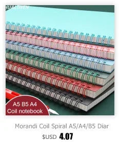 Multi-Style Spiral Notebook Set – A5/A6/B5 Journals with Lined, Dot, Grid & Blank Pages for School, Office & Creative Stationery Lovers