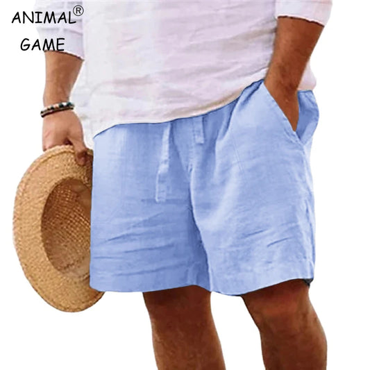 Men’s Lightweight Cotton Shorts – Breezy Comfort for Beach & Gym!