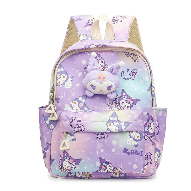 Sanrio Star Squad Backpack – Hello Kitty, Kuromi & Cinnamoroll Cutie Carry for Kids & College!