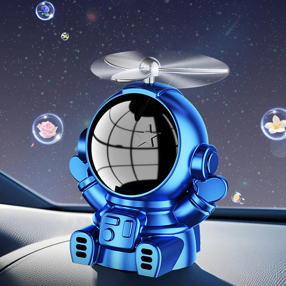 Solar Car Air Freshener Auto Interiors Rotation Air Freshener Ornaments Long Lasting Flavoring Deodorant Diffuser Accessories