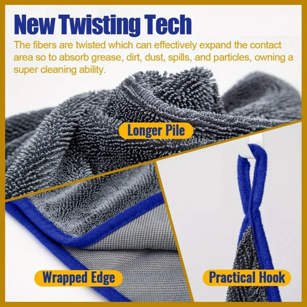 Mega Car Drying Towel – Soft, Streak-Free & Super Thirsty!