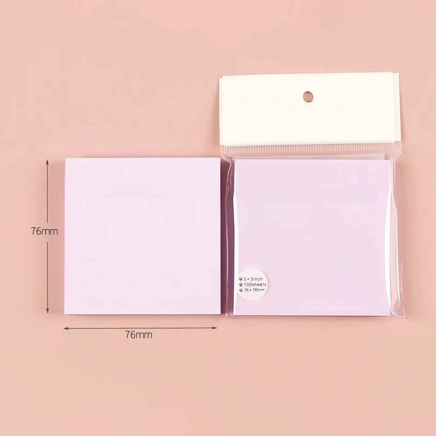 Morandi Sticky Notes Pastel Colored Memo Pads Index Tabs for Students School Office Stationery Removable Adhesive Notes