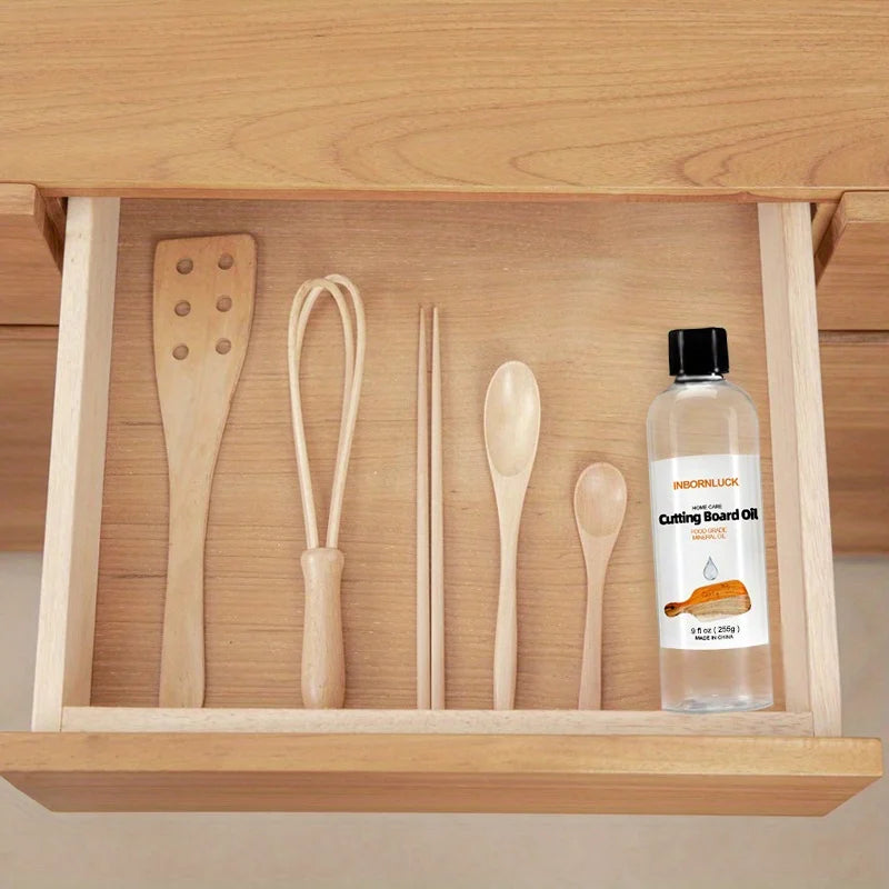Food Grade Mineral Oil for Cutting Boards-Natural Wood Conditioner & Protectant Bamboo Wooden Furniture Tableware Cutting Boards