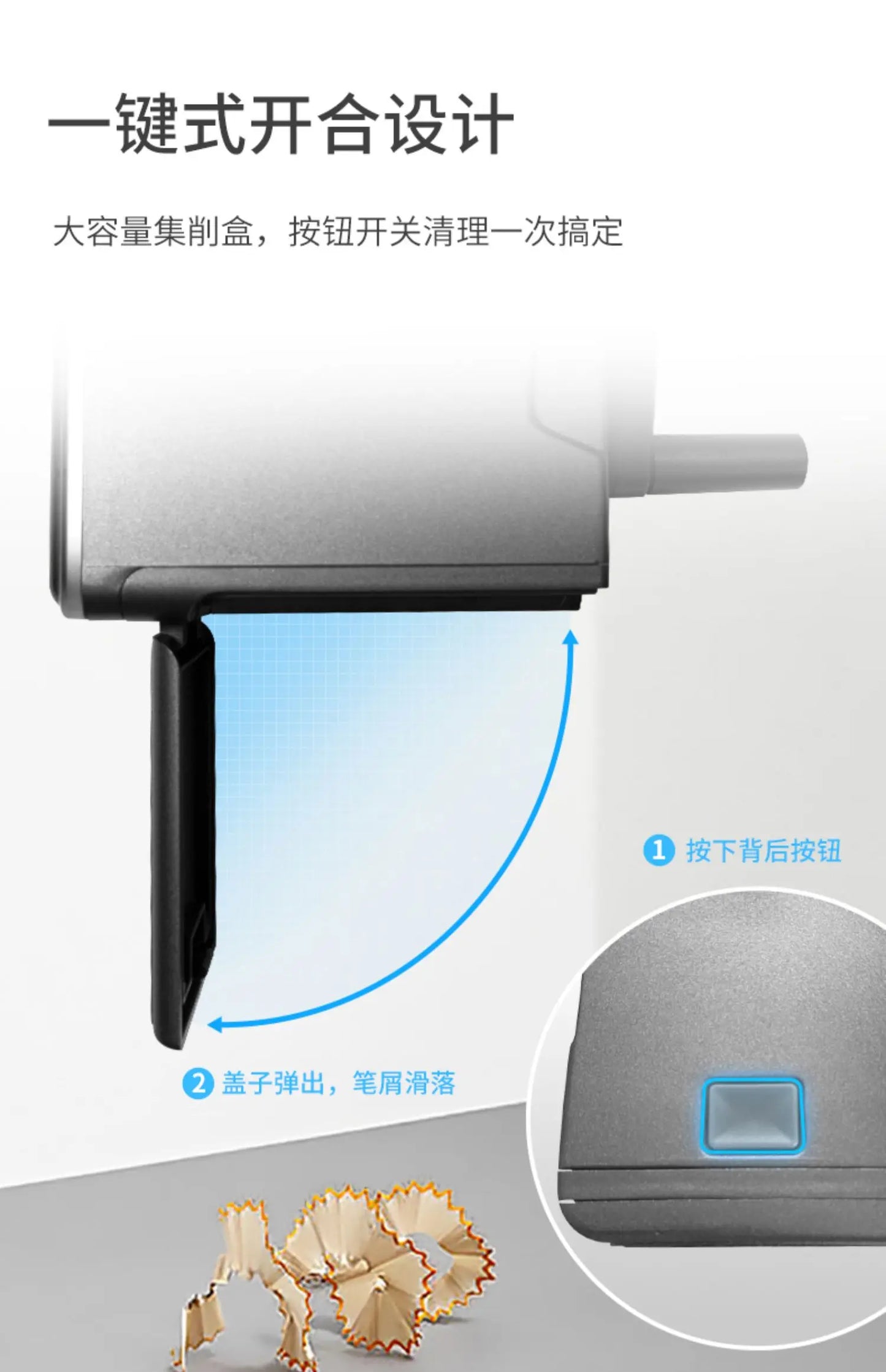 Faber-Castell Artist Long Point Sharpener – Manual Pencil Tool for Charcoal, Drawing & Sketching with Adjustable Tip Control