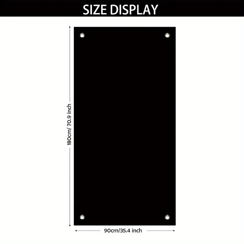 One Halloween door decoration, a terrifying zombie peeping banner, eerie monsters, a front door curtain, terrifying decorations