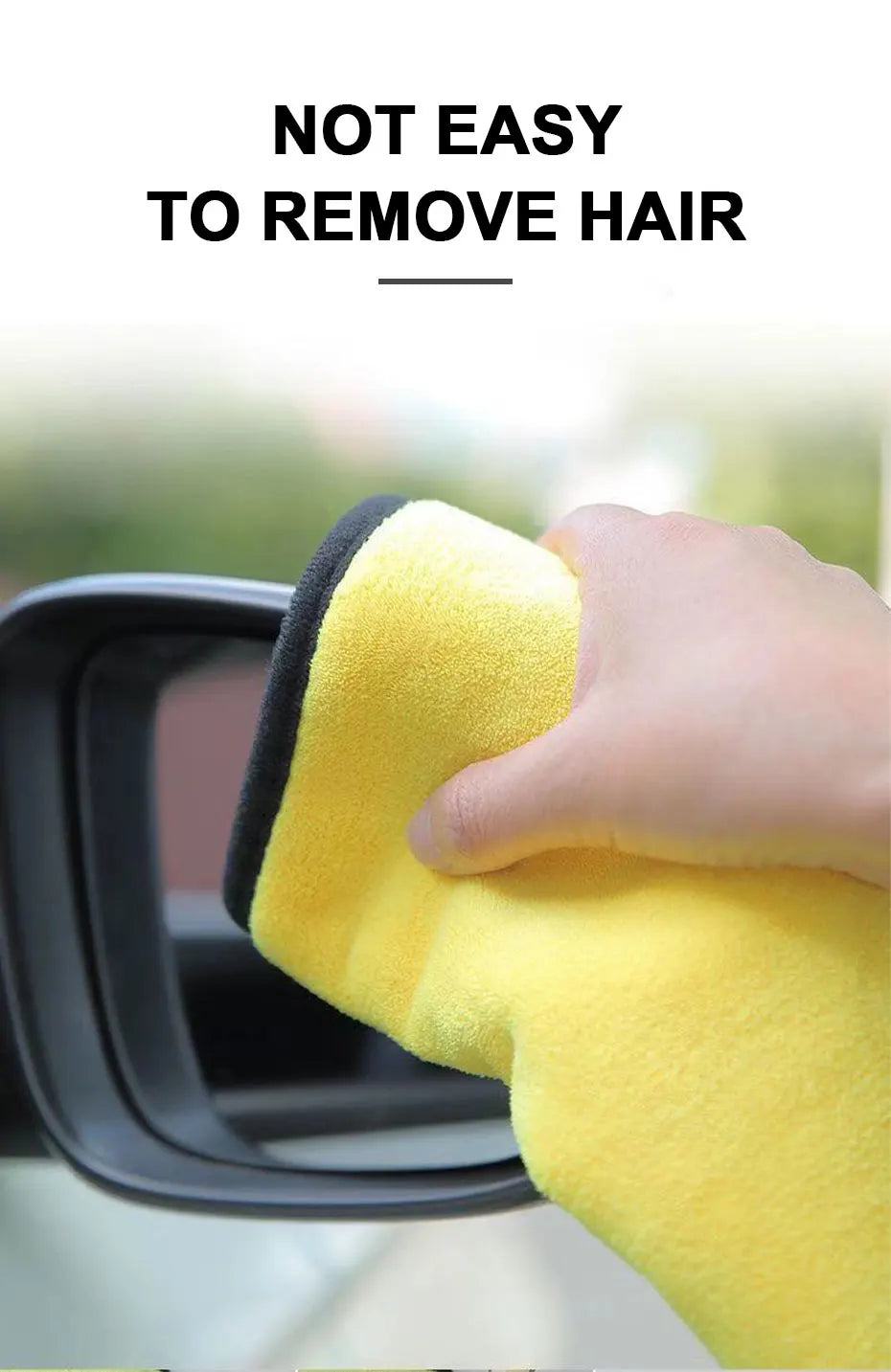 SEAMETAL 160x60cm Car Wash Towel 400GSM Microfiber High Water Absorption Cleaning Towels Thickened Soft Car Washing Drying Cloth