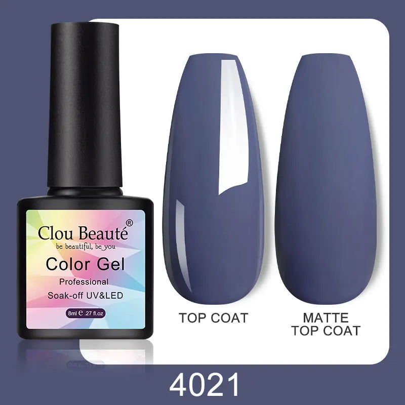 Clou Beaute Color Pop – 8ml Gel Varnish for Bold, Long-Lasting Nail Art (UV/LED Cure)