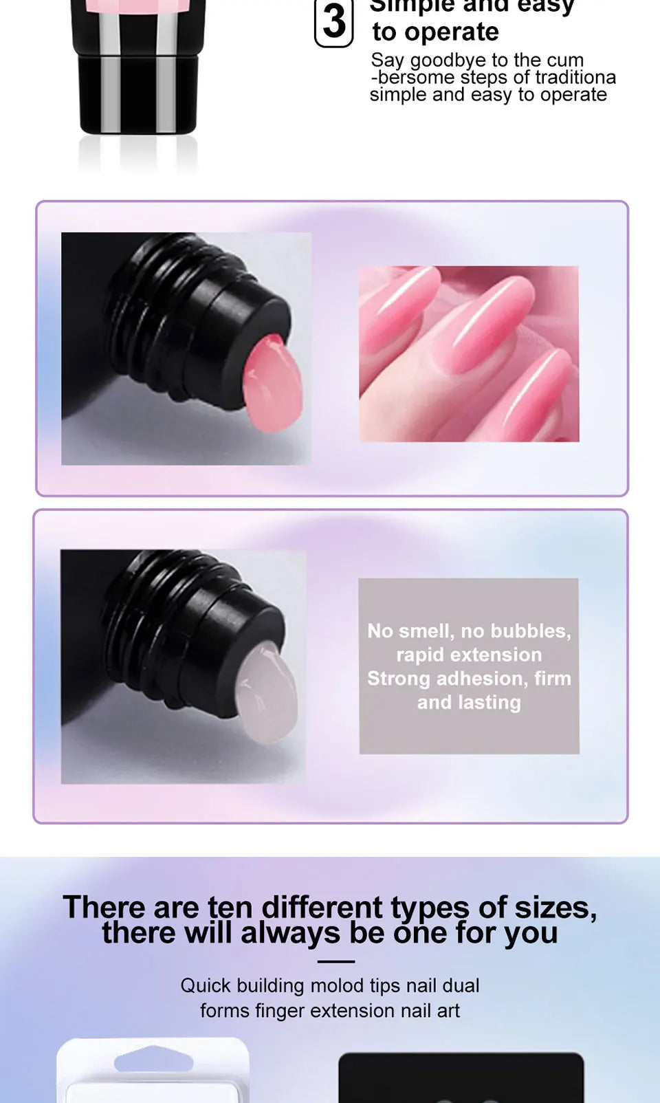 LIMEGIRL Gel Nail Kit – UV Lamp, Electric Drill & Full Tool Set for Salon-Quality Nails