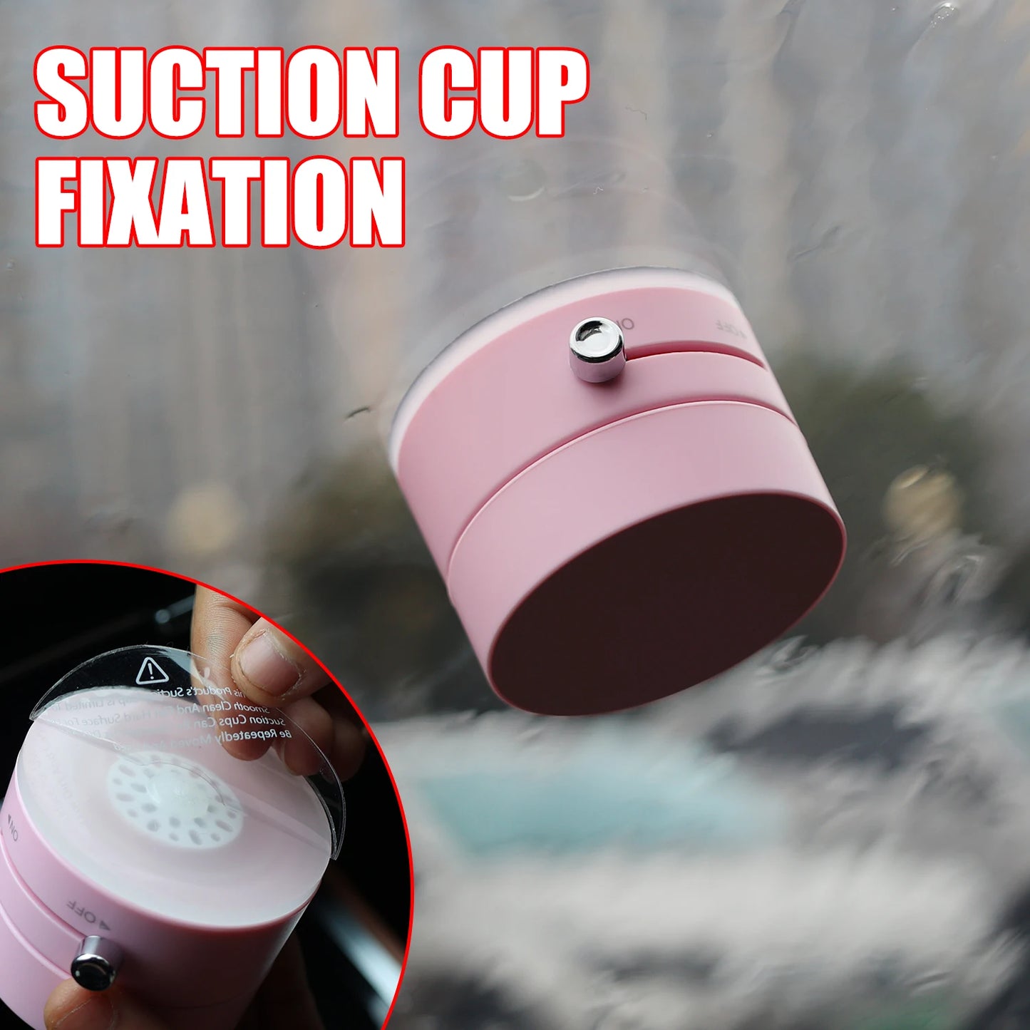 Stick Anywhere Vacuum Suction Phone Holder